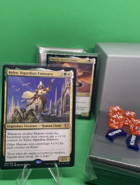 Kyler, Sigardian Emissary Commander deck