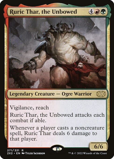 Ruric Thar, the Unbowed Commander deck