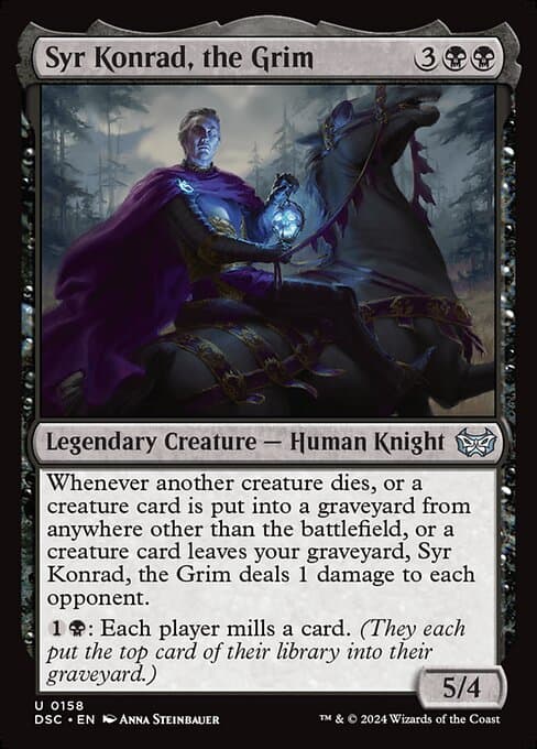 Syr Konrad, the Grim Commander deck